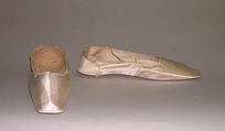 Wedding ensemble, silk, leather, American