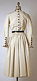 Dress, Anne Fogarty (American, Pittsburgh, Pennsylvania 1919–1980 New York), rayon, leather, American