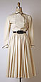 Dress, Anne Fogarty (American, Pittsburgh, Pennsylvania 1919–1980 New York), rayon, leather, American