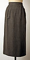 Dress, Anne Fogarty (American, Pittsburgh, Pennsylvania 1919–1980 New York), wool, leather, American