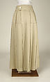 Skirt, wool, American