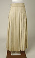 Skirt, cotton, American
