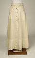 Skirt, cotton, British
