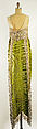 Evening dress, Callot Soeurs (French, active 1895–1937), silk, metallic, French