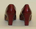 Pumps, Netch and Frater (French), leather, French