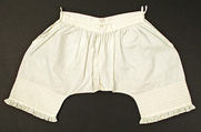 Pantaloons, cotton, American