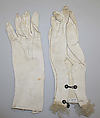 Wedding ensemble, silk, European