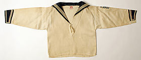 Sailor suit, cotton, British