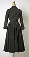 Cocktail dress, House of Dior (French, founded 1946), (a) wool
(b) silk
(c) leather
(d) nylon, French