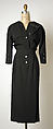 Ensemble, House of Dior (French, founded 1946), wool, silk, French