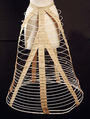 Cage crinoline, steel, cotton, American