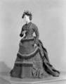 Dress, silk, American