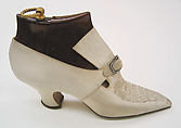 Pumps, Pierre Yantorny (Italian, 1874–1936), leather, silk, French