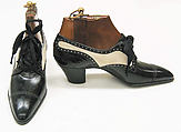 Shoes, Pierre Yantorny (Italian, 1874–1936), leather, silk, French