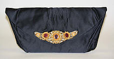 Purse, Harry Rosenfeld, silk, American