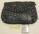 Purse, Harry Rosenfeld, leather, silk, American