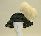 Hat, silk, American