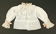 Chemisette, cotton, American
