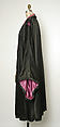 Evening cape, House of Drecoll (French, 1902–1931), silk, French