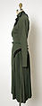 Dress, Jacques Fath (French, 1912–1954), wool, fur, French