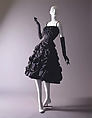 "Diamant Noir", House of Dior (French, founded 1946), wool, silk, French