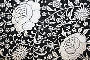 Shawl, silk, Spanish