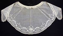 Fichu, cotton, American