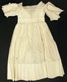 Dress, cotton, American