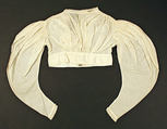 Chemisette, cotton, American