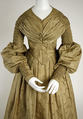 Afternoon dress, silk, American