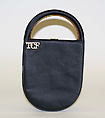 Purse, silk, metal, French