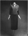Dress, House of Givenchy (French, founded 1952), wool, French