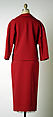 Dress, House of Givenchy (French, founded 1952), wool, French