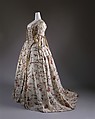 Robe à la française, cotton, French