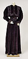 Afternoon suit, House of Worth  French, silk, cotton, French