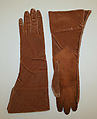 Gloves, cotton, leather, American