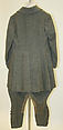 Riding habit, (c–f) Saks Fifth Avenue (American, founded 1924), wool, cotton, silk, American