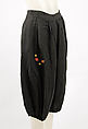 Gym bloomers, wool, American