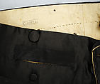 Breeches, silk, cotton, American