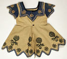 Dress, wool, silk, French