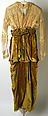 Afternoon dress, Lucile Ltd., New York (American, 1910–1932), silk, metal, American