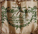 Afternoon dress, Lucile Ltd., New York (American, 1910–1932), silk, metal, American