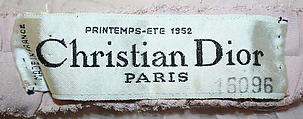"Bagatelle", House of Dior (French, founded 1946), silk, French