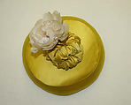 Hat, House of Balenciaga (French, founded 1937), silk, French