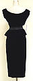 Cocktail dress, House of Givenchy (French, founded 1952), silk, French