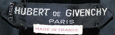 Cocktail dress, House of Givenchy (French, founded 1952), silk, French