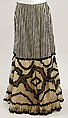 Petticoat, silk, American