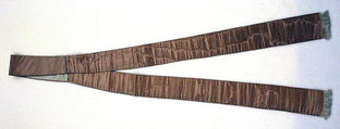 Wedding necktie, silk, American