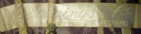 Promenade dress, Jennings &amp; Company (American, founded 1875), silk, American