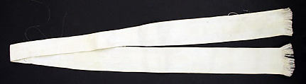 Cravat, cotton, American